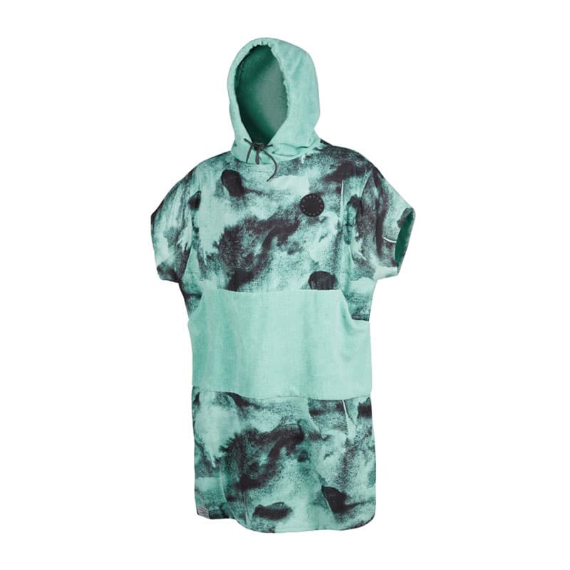 Mystic Skifteponcho / Håndkle ponco Black / Mint