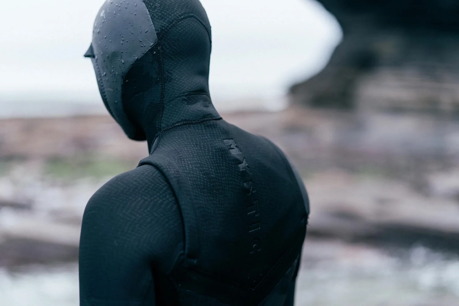 Gem Hooded Fullsuit 6/4/3mm DFzip Women — Mystic Gem Hooded Wetsuit Marketing Image 4