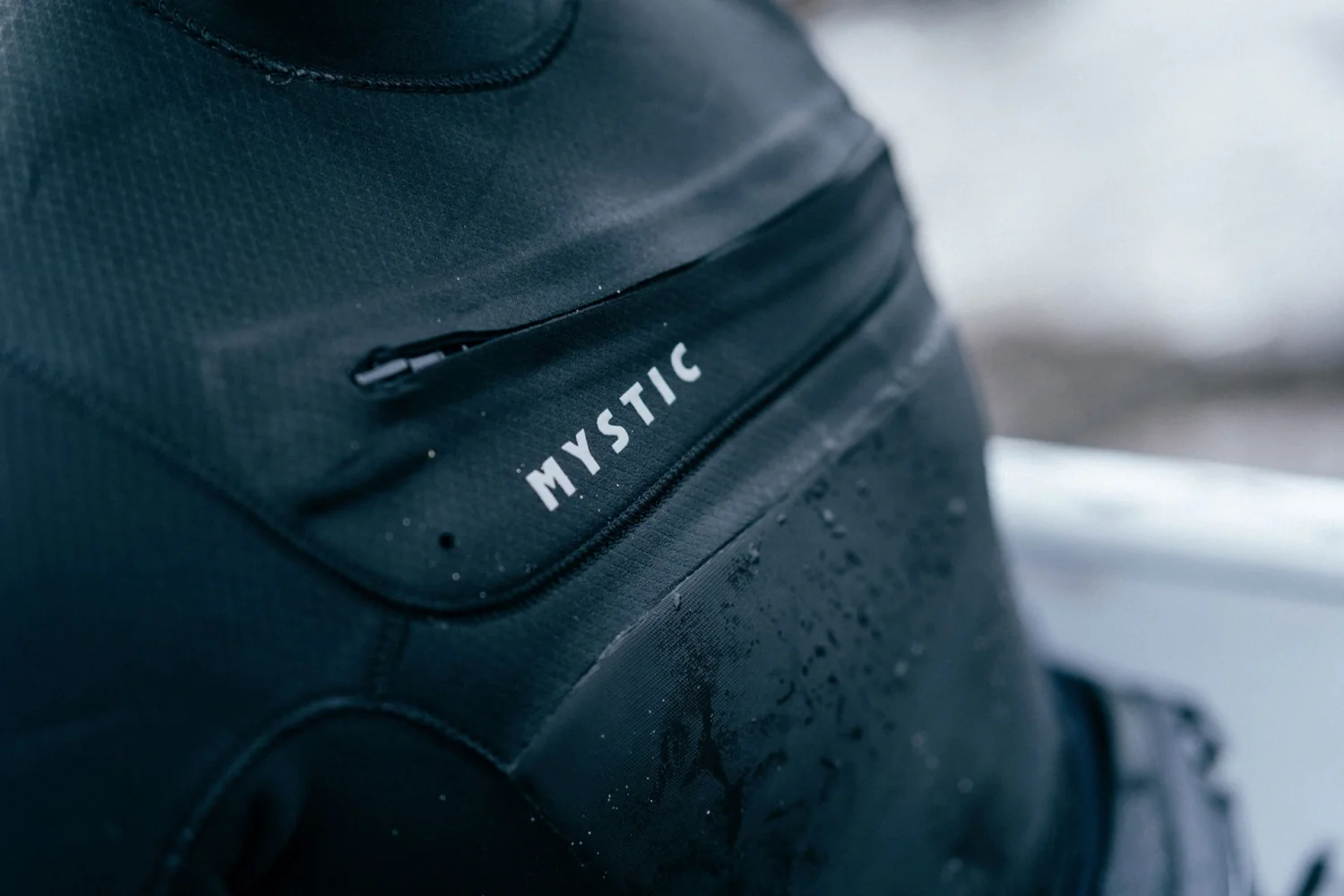 Voltt Hooded Fullsuit 6/4/3mm Fzip — Mystic Voltt Hooded Wetsuit Marketing Image 3